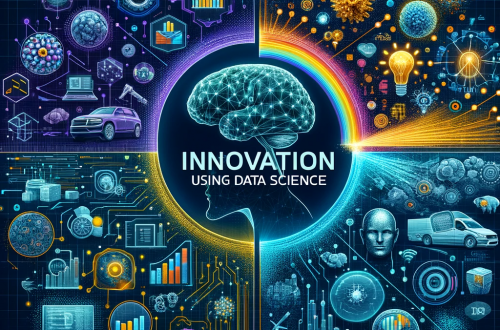 Infographics for driving disruptive innovation using advanced machine learning and data science
